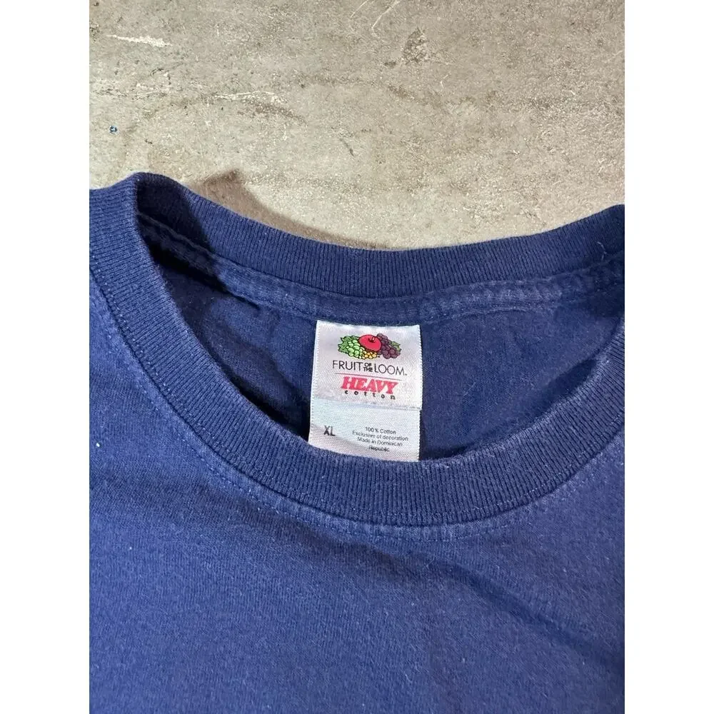 Red Sox Baseball Funny Slogan Men's Blue T-Shirt Size XL Vintage 2000s